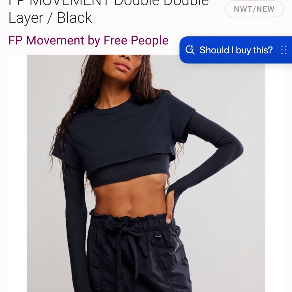 FP Movement Double Double layer Top - Picture 2 of 3
